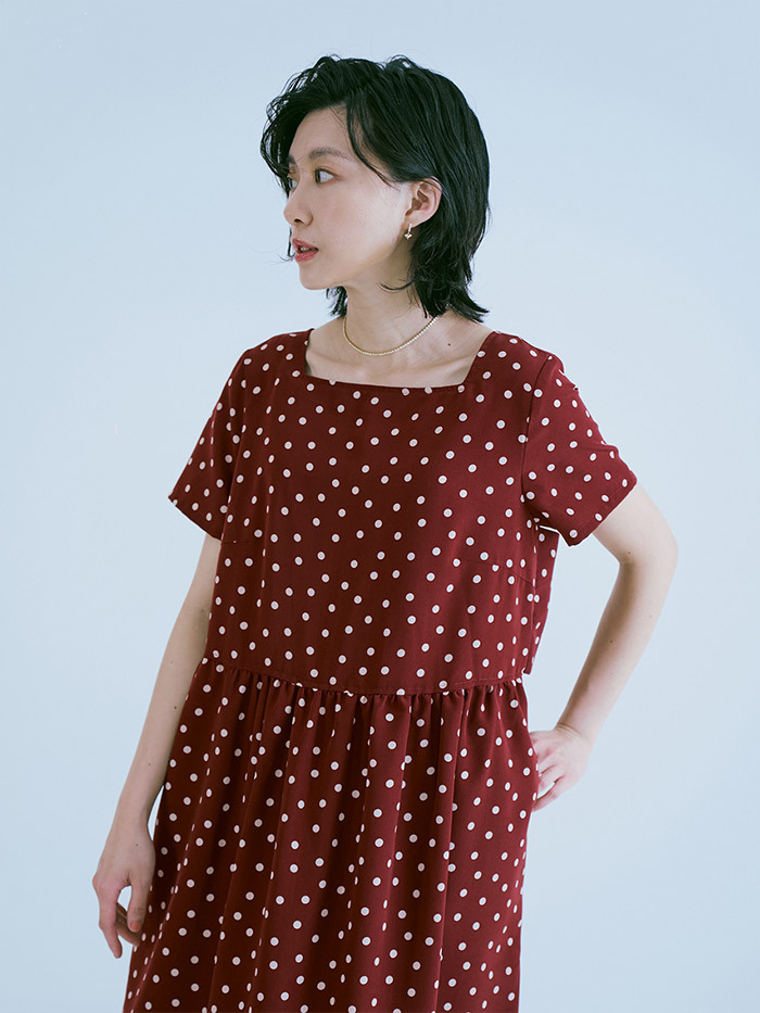 時光正好波波洋裝-丹波