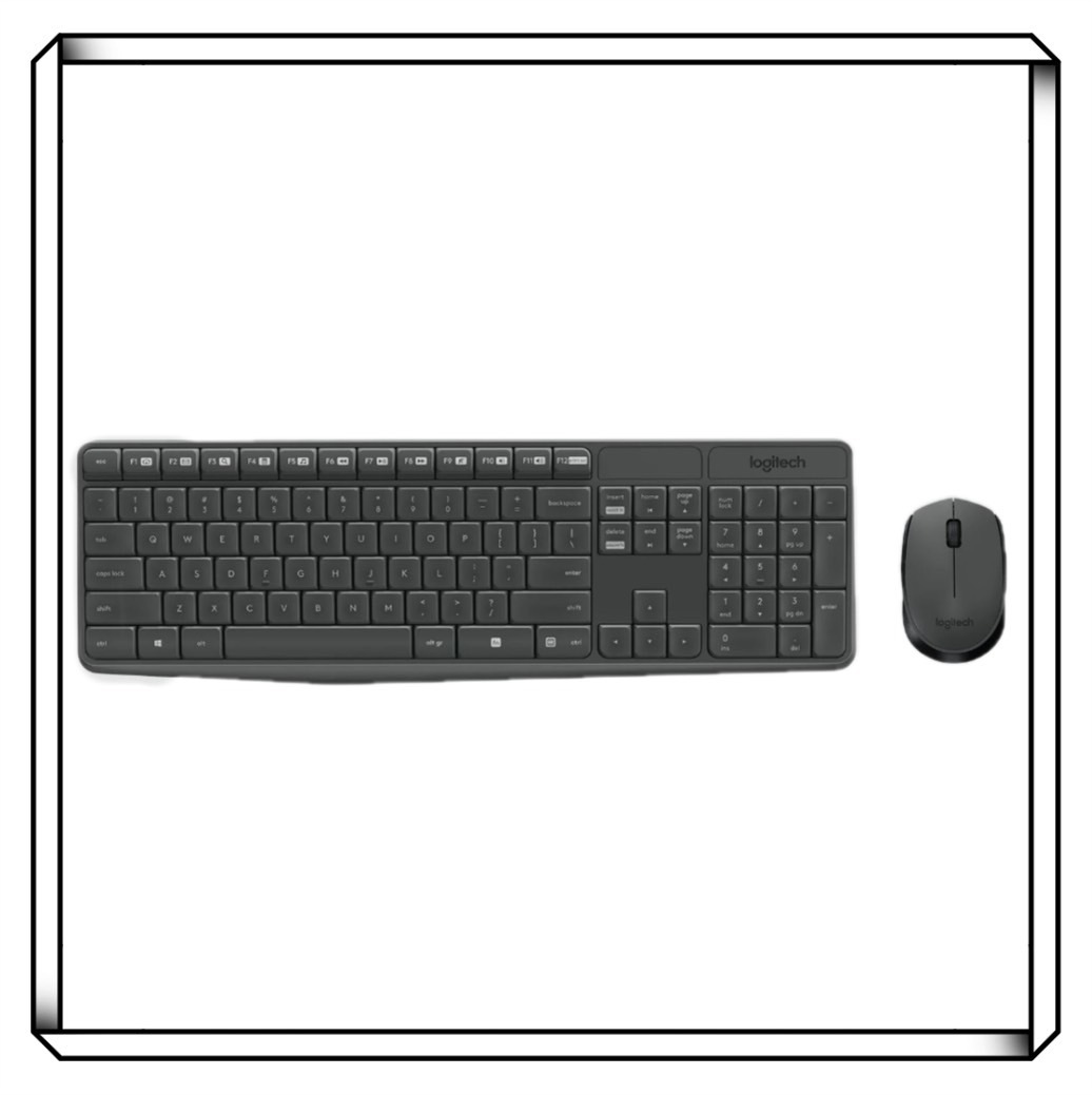 Logitech 羅技 MK235 無線鍵盤滑鼠組