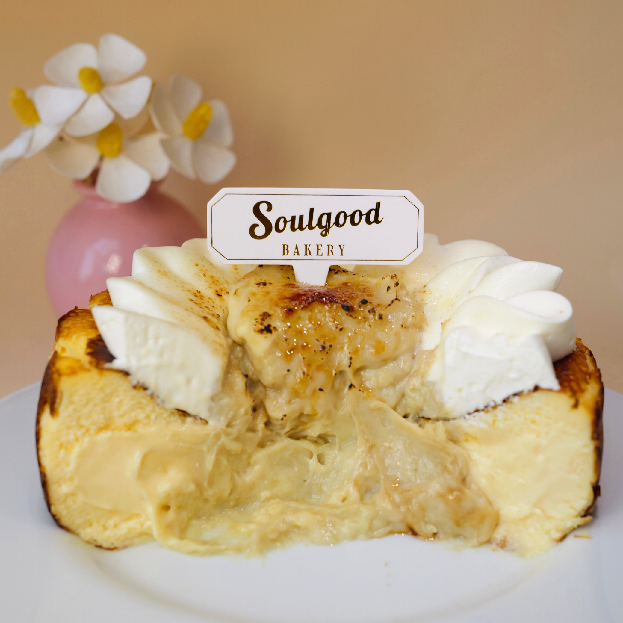 Keto Deluxe Musang King Durian Basque Burnt Cheesecake