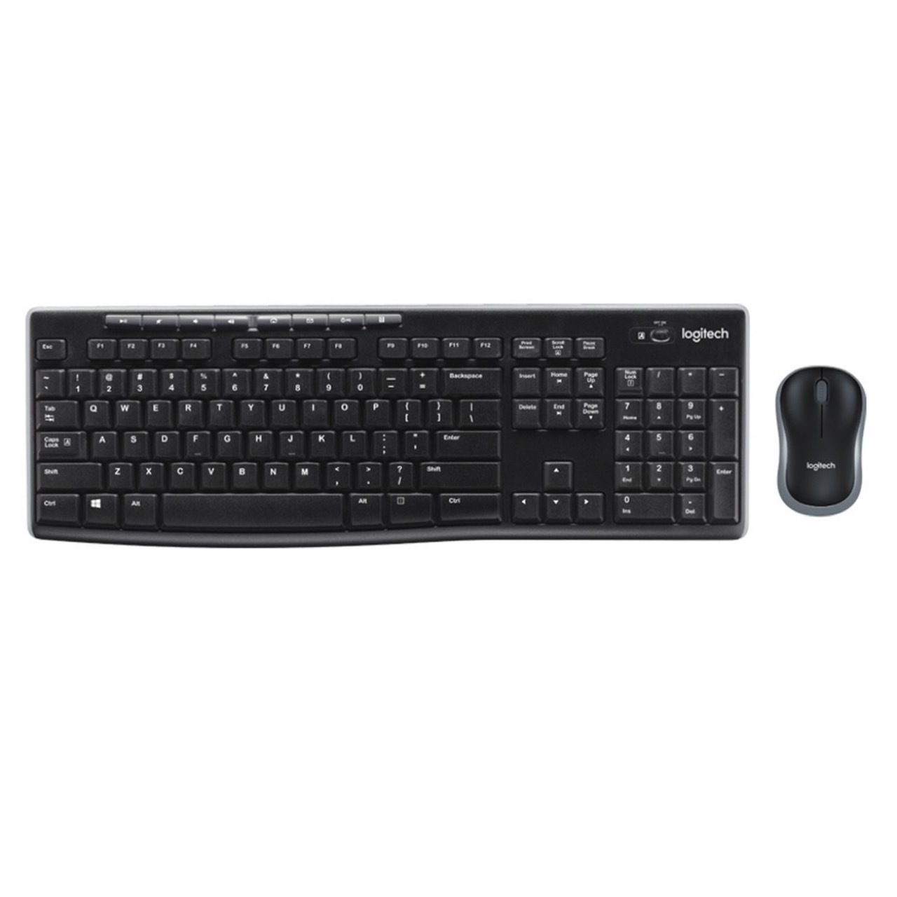 Logitech 羅技 MK270R 無線滑鼠鍵盤組