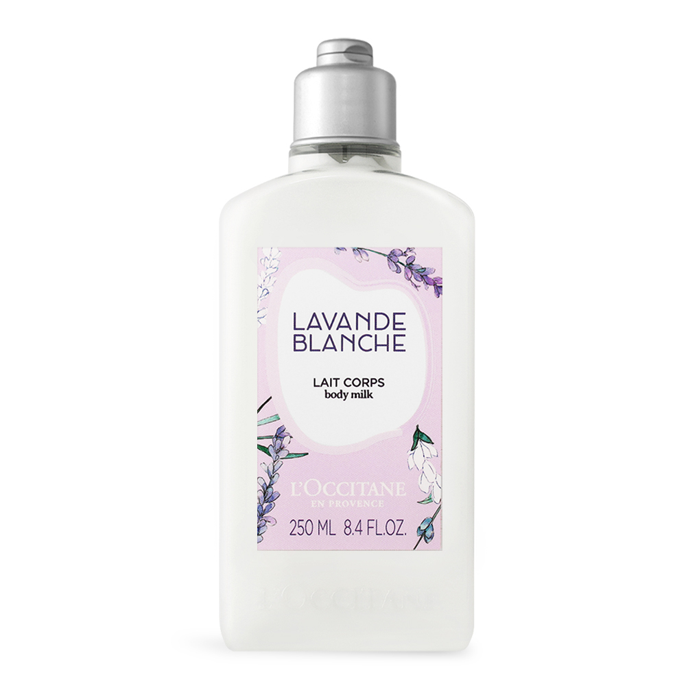 L'OCCITANE 歐舒丹 白薰衣草美體乳(250ml)-國際航空版