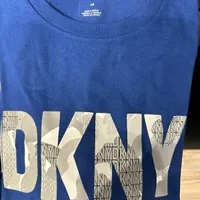[S] DKNY BIG LOGO PRINT T-SHIRT,COBALT, M1410026-COB (SD903)