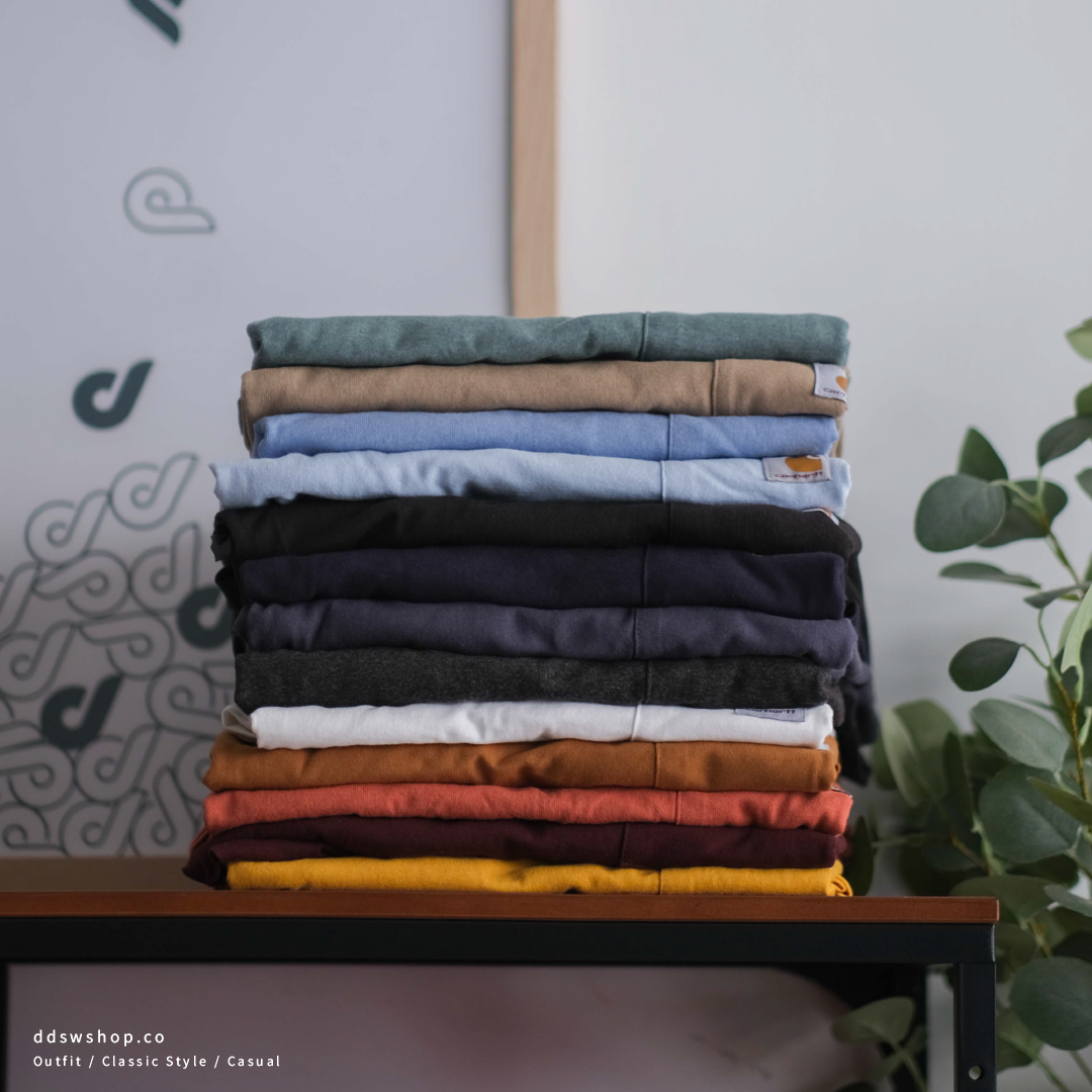 Carhartt K87 短袖 短Tee 美版 口袋Tee