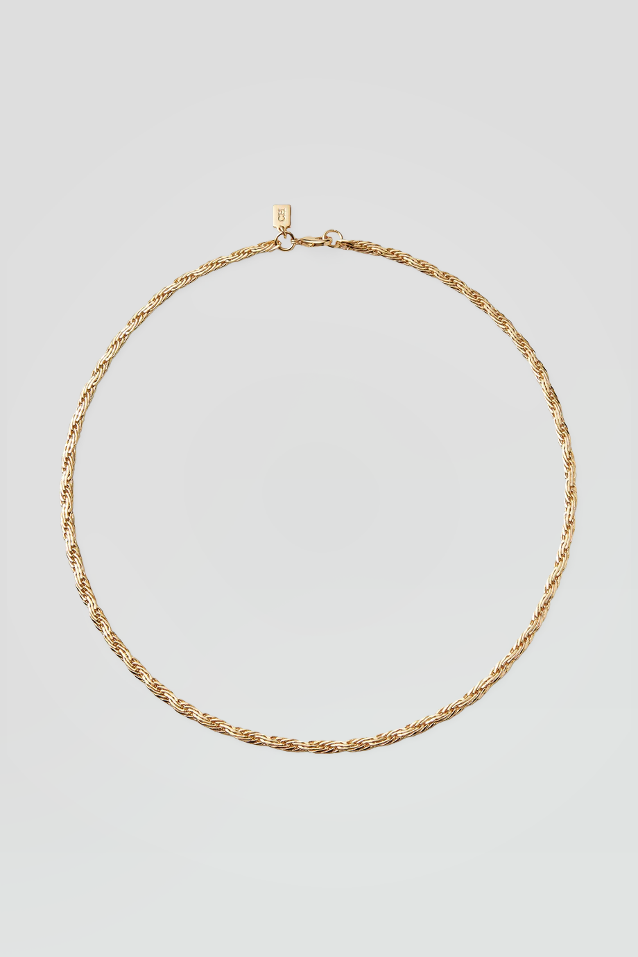 Crystal Haze｜MOMMO 金色麻花項鍊