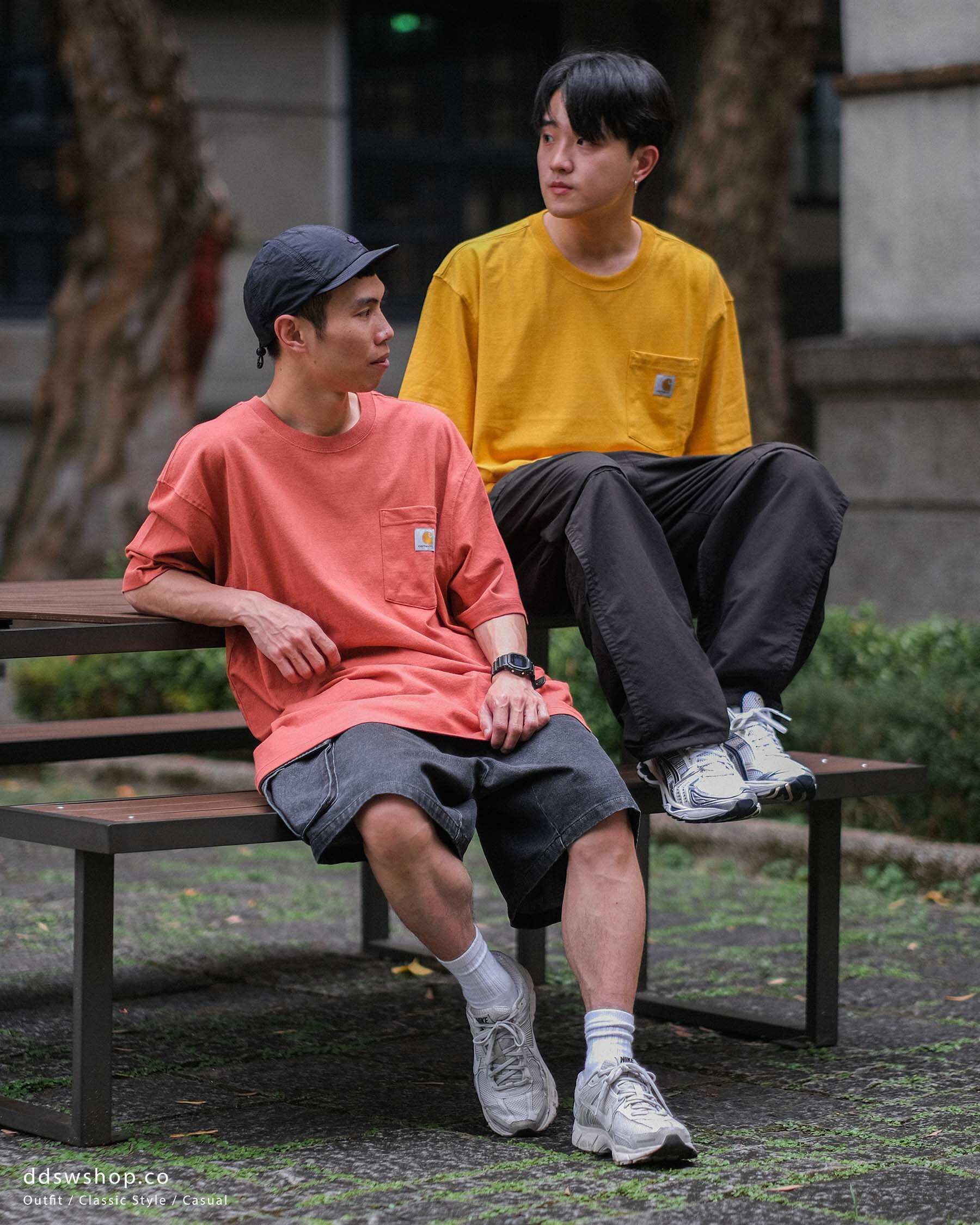 Carhartt K87 短袖 短Tee 美版 口袋Tee