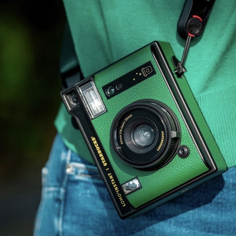 <限量>LOMOGRAPHY X STARBUCKS 星巴克 拍立得 相機 底片 兩色