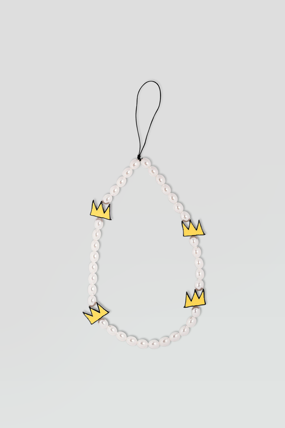 Crystal Haze｜BASQUIAT 巴斯奇亞皇冠串珠手機鍊