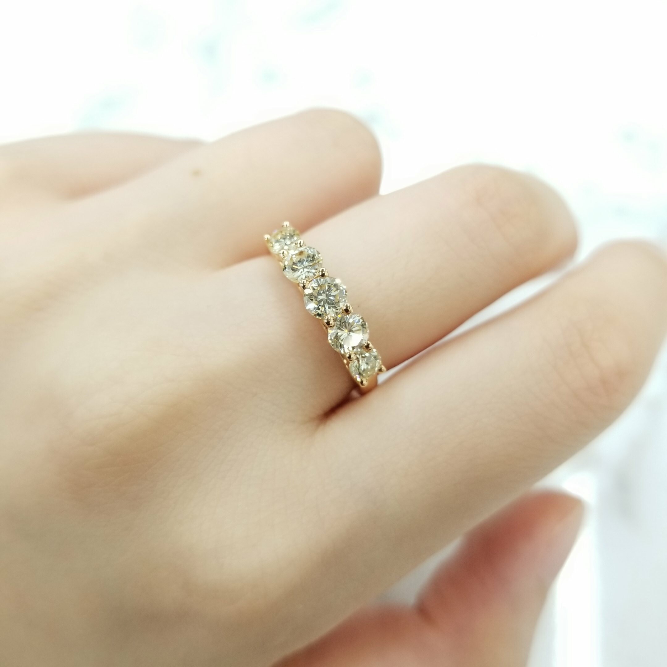 18K Rose Gold 1.03ct Diamond Ring