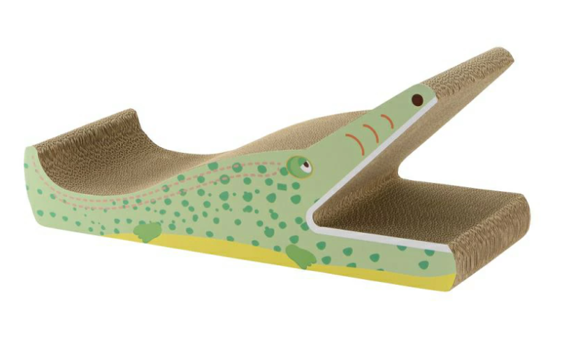 Richell 貓抓板 ．鱷魚