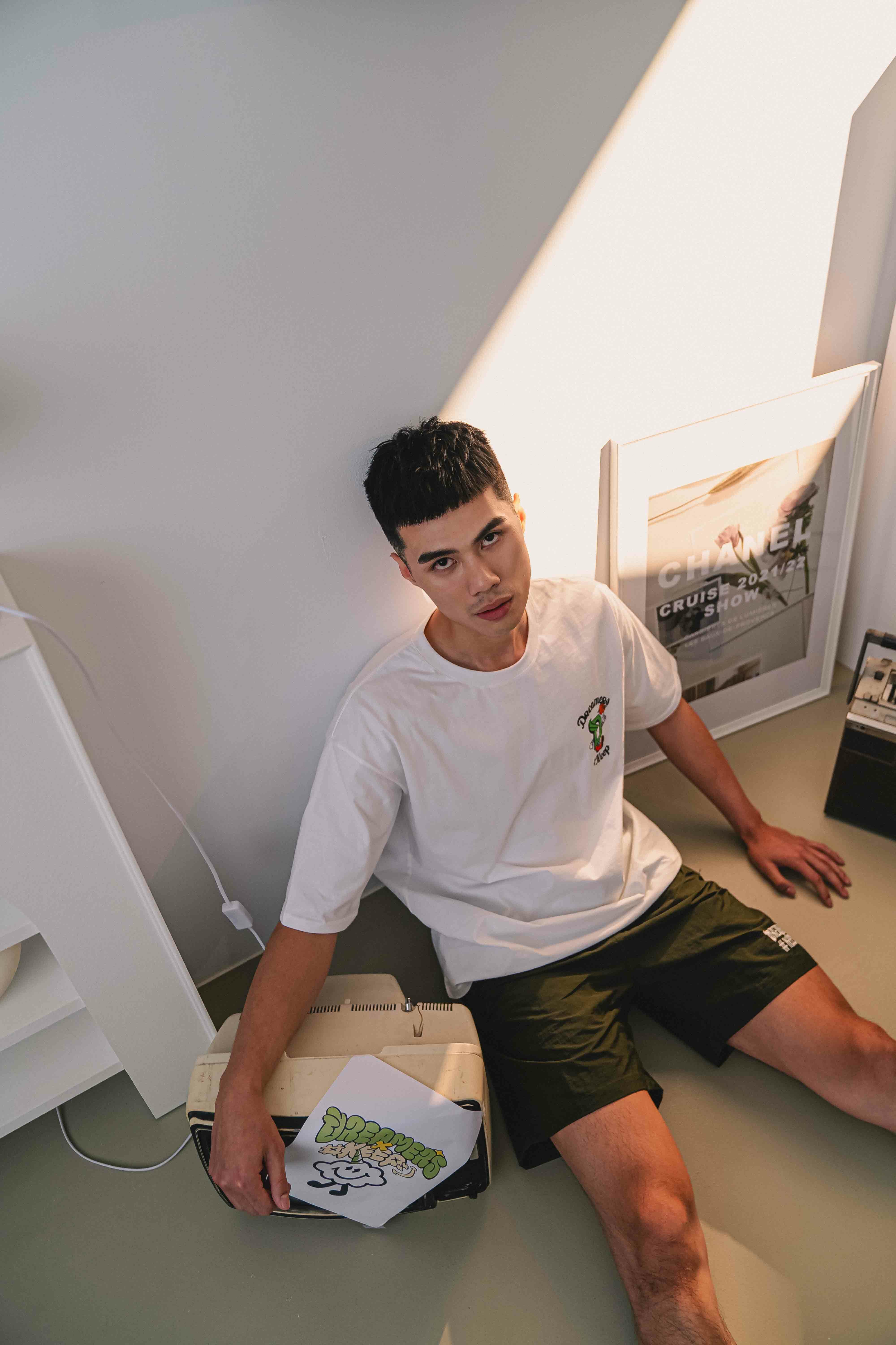 [西門實體門市現貨]#KEEP x DREAMERS 聯名款 SHORT 綠色 夢想家 刺繡LOGO 抽繩 短褲【KS211】