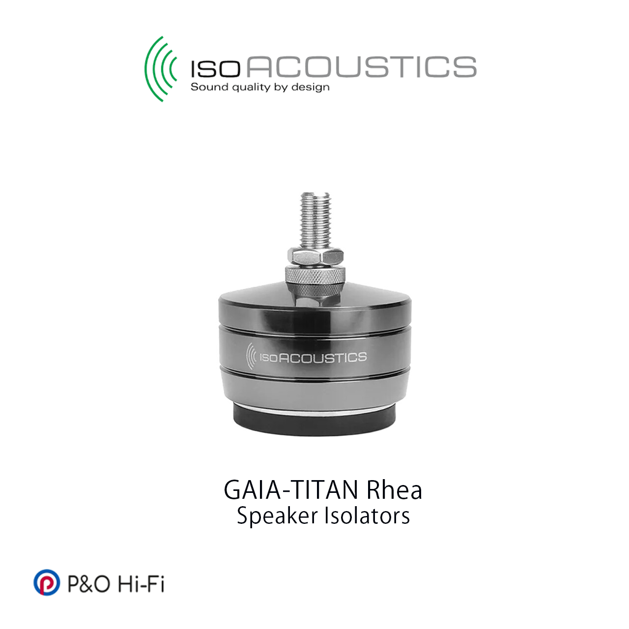IsoAcoustics GAIA-TITAN Rhea 落地式喇叭避震墊