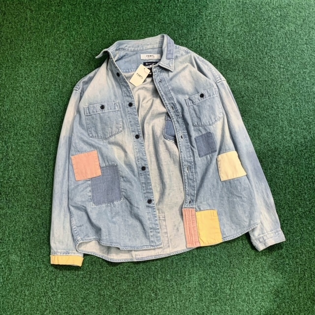 LAST PCS: FDMTL JAPAN DENIM SHIRT 3 YEARS WASH - SIZE 3 IN STOCK NOW (現貨發售中)