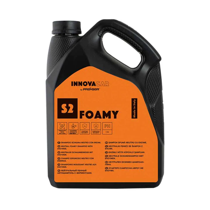 INNOVACAR S2 FOAMY 中性泡沫洗車液, 4.5L