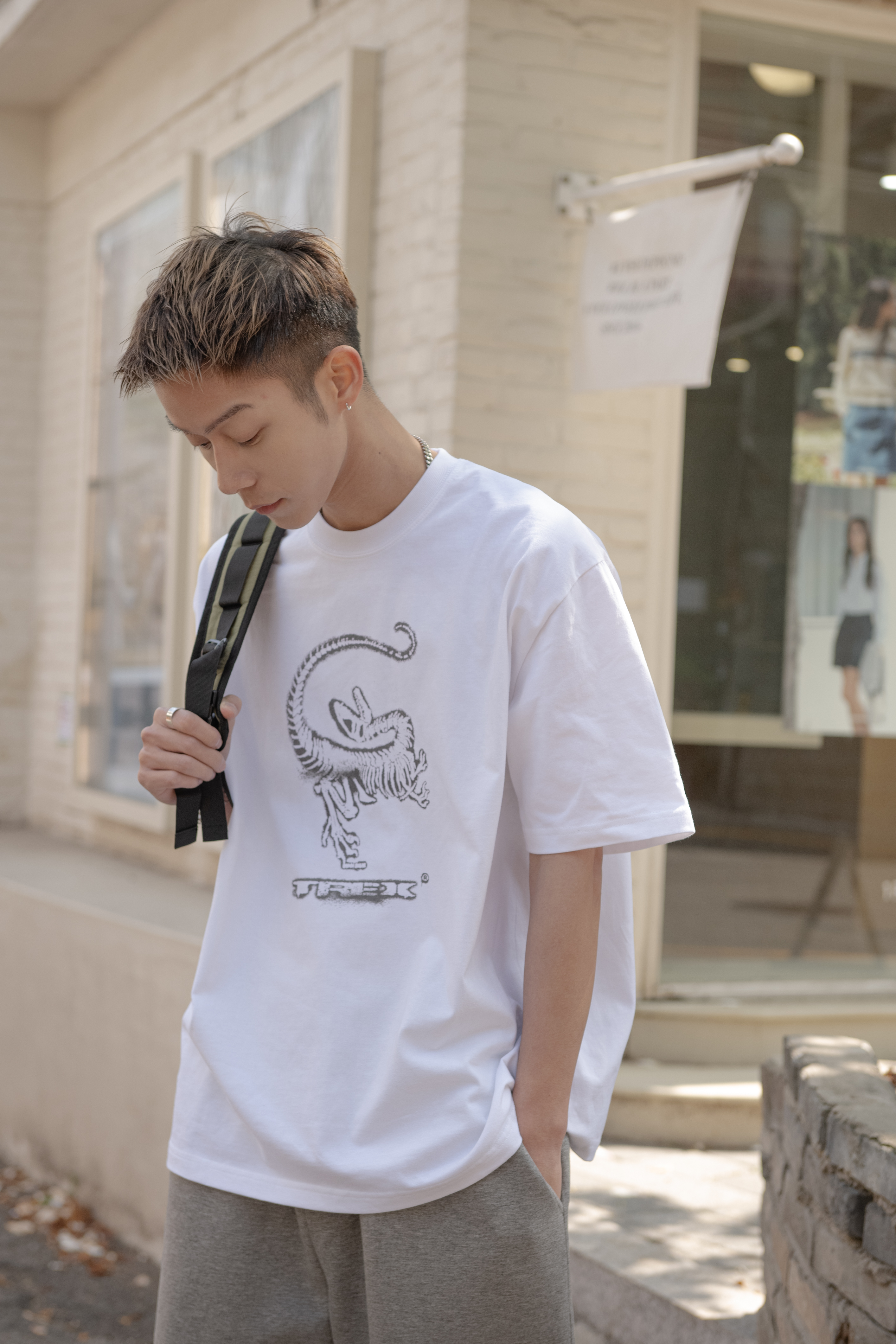 韓國 始祖 遠古 遺骸 短袖 短T