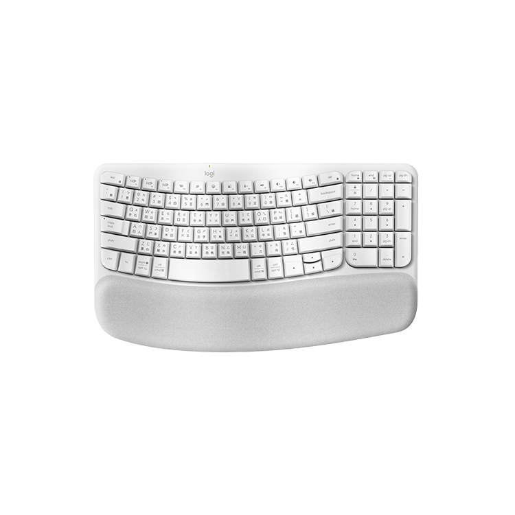 Logitech Wave Keys 人體工學鍵盤