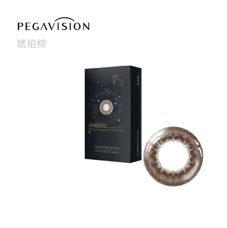 晶碩Pegavision KAORI水滋氧彩色月拋3片裝