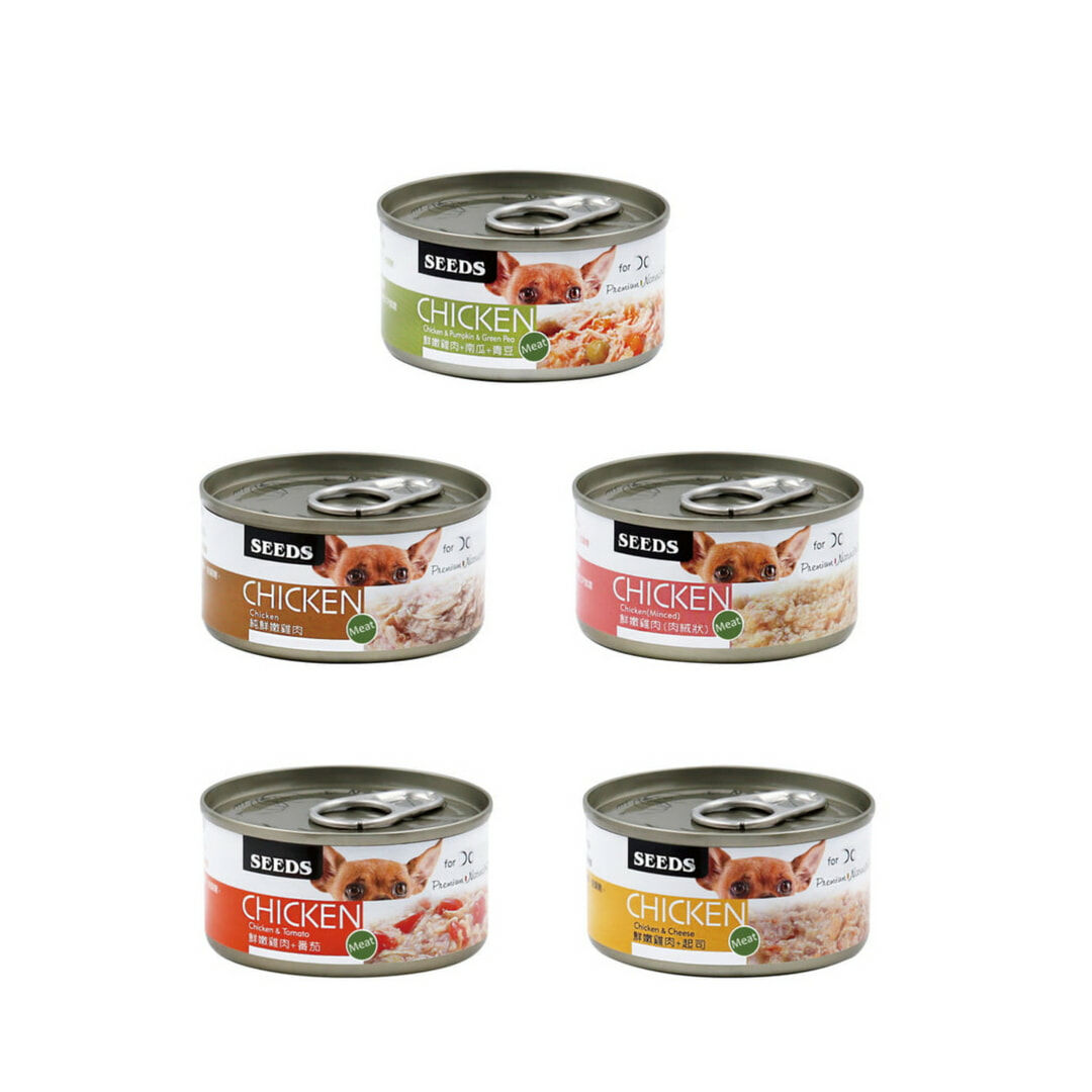 SEEDS 惜時 CHICKEN (狗副食罐頭) 70g