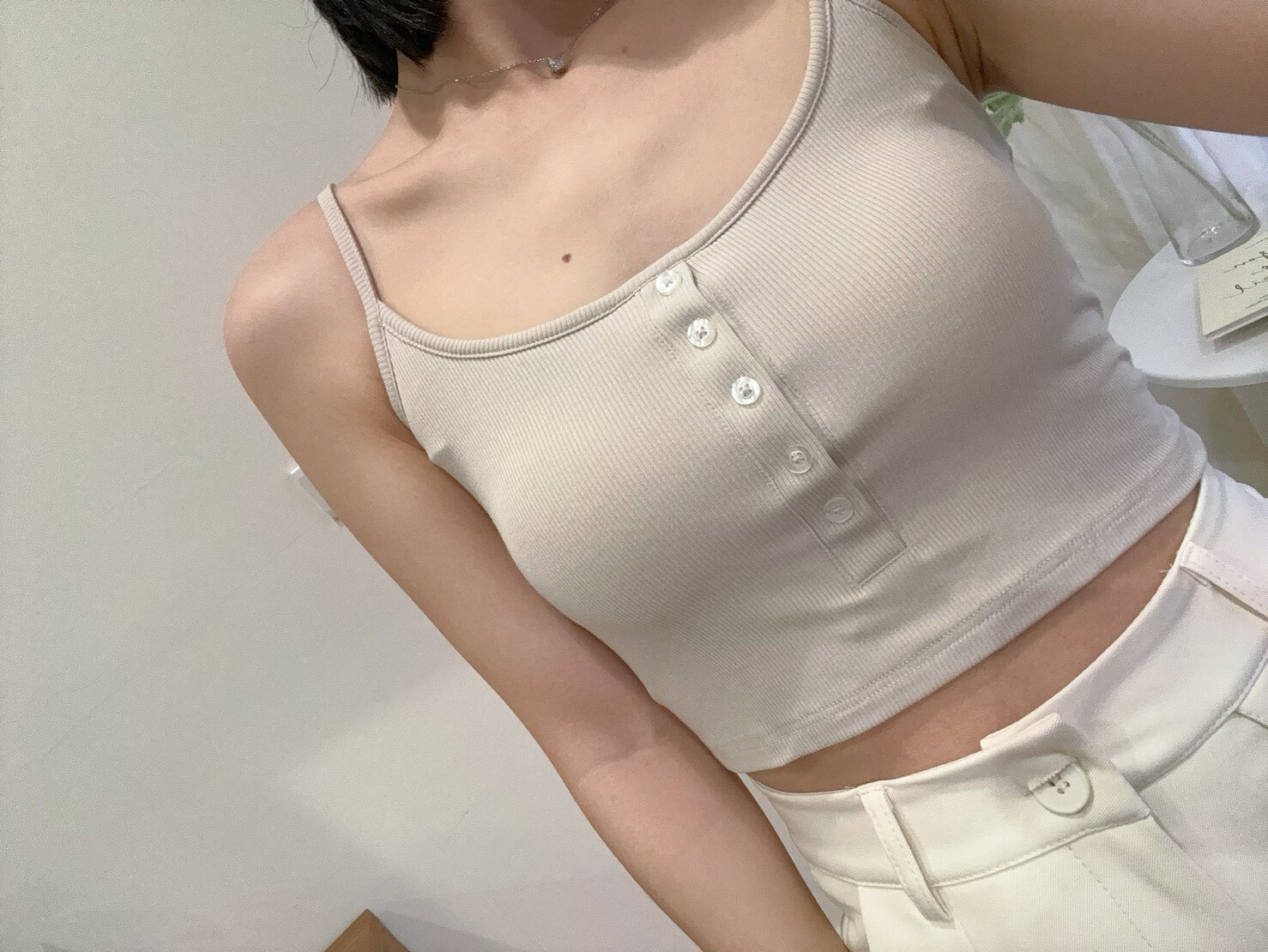 彈力十足細肩親膚排扣（bratop）（現貨）