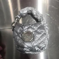 [S] NERDY PNES24AC011801 STAMP MINI QUILTED BAG,SILVER, 8809982769309 (SN419)