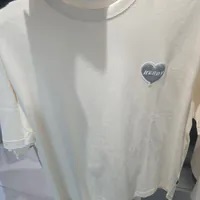 [S] NERDY HEART WAPPEN S/S T-SHIRT NERDY ORIGIN FIT,CREAM, PNES23KG140205 (SN424)