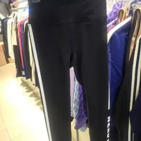 [S] NERDY SIDE LINE LEGGINGS,BLACK, PNEW22KL100103 (SN427)