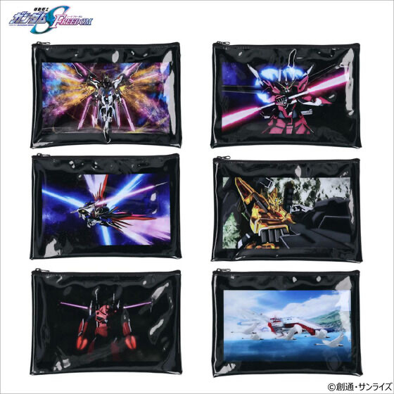 213367 Pbandai 預訂2024/8月 機動戦士ガンダムSEED FREEDOM　シーンPVCポーチ(全6種)