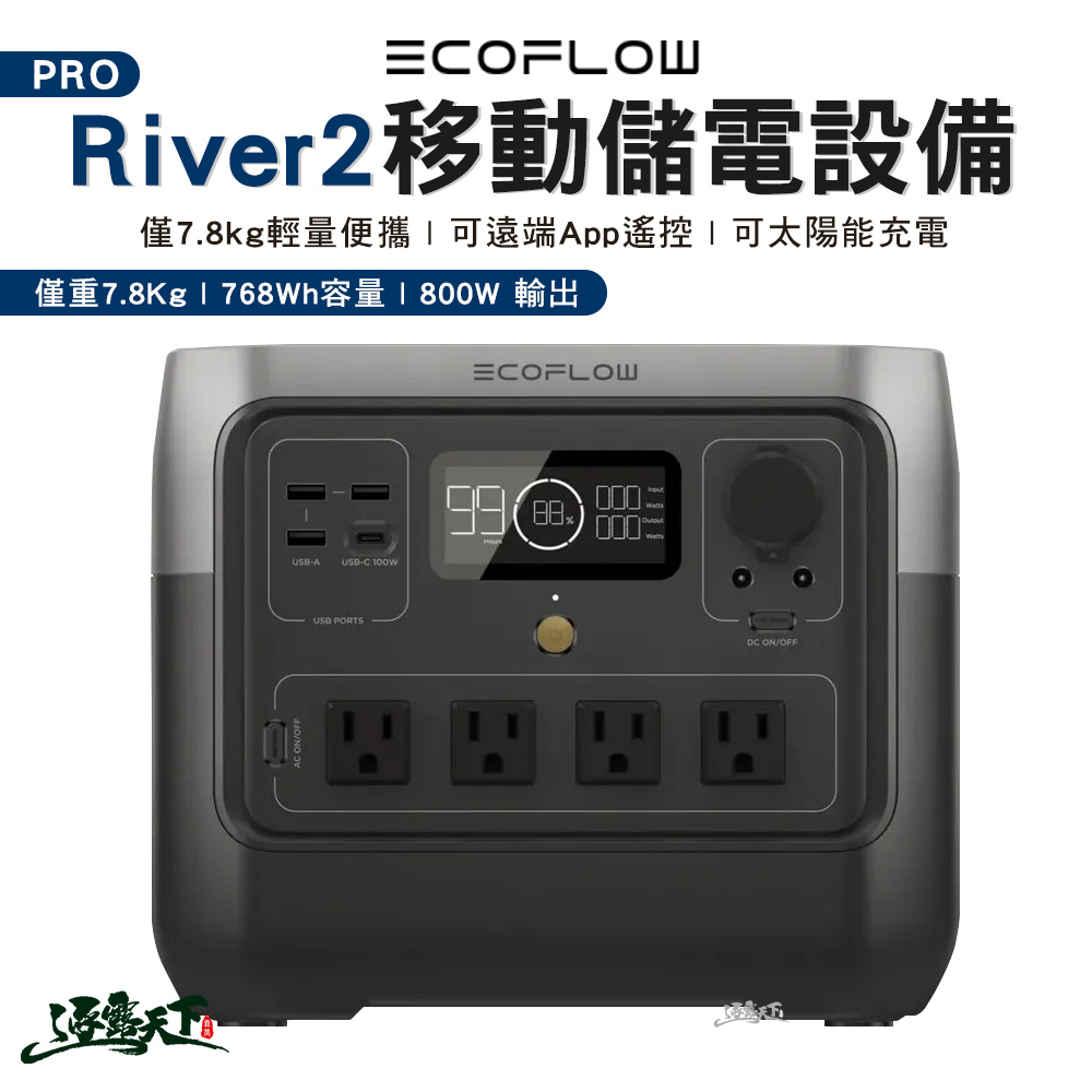 ECOFLOW River 2 PRO 移動儲電設備