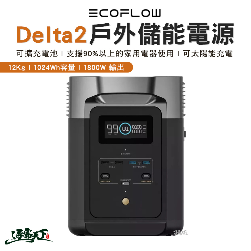 ECOFLOW Delta 2 戶外儲能電源