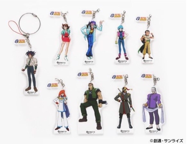 Pbandai 預訂2024/6月 STRICT-G『機動武闘伝Gガンダム』アクリルキーホルダー