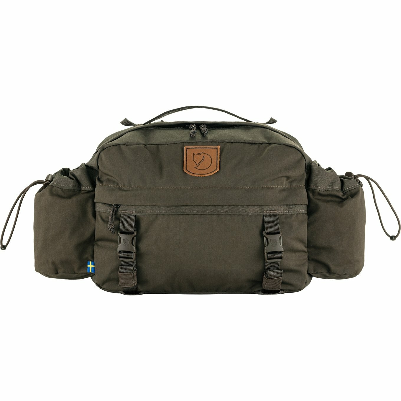 Fjallraven 瑞典北極狐 Singi Hip Pack 10 多功能腰包 23200246-633 深橄欖 [HappyOutdoor]