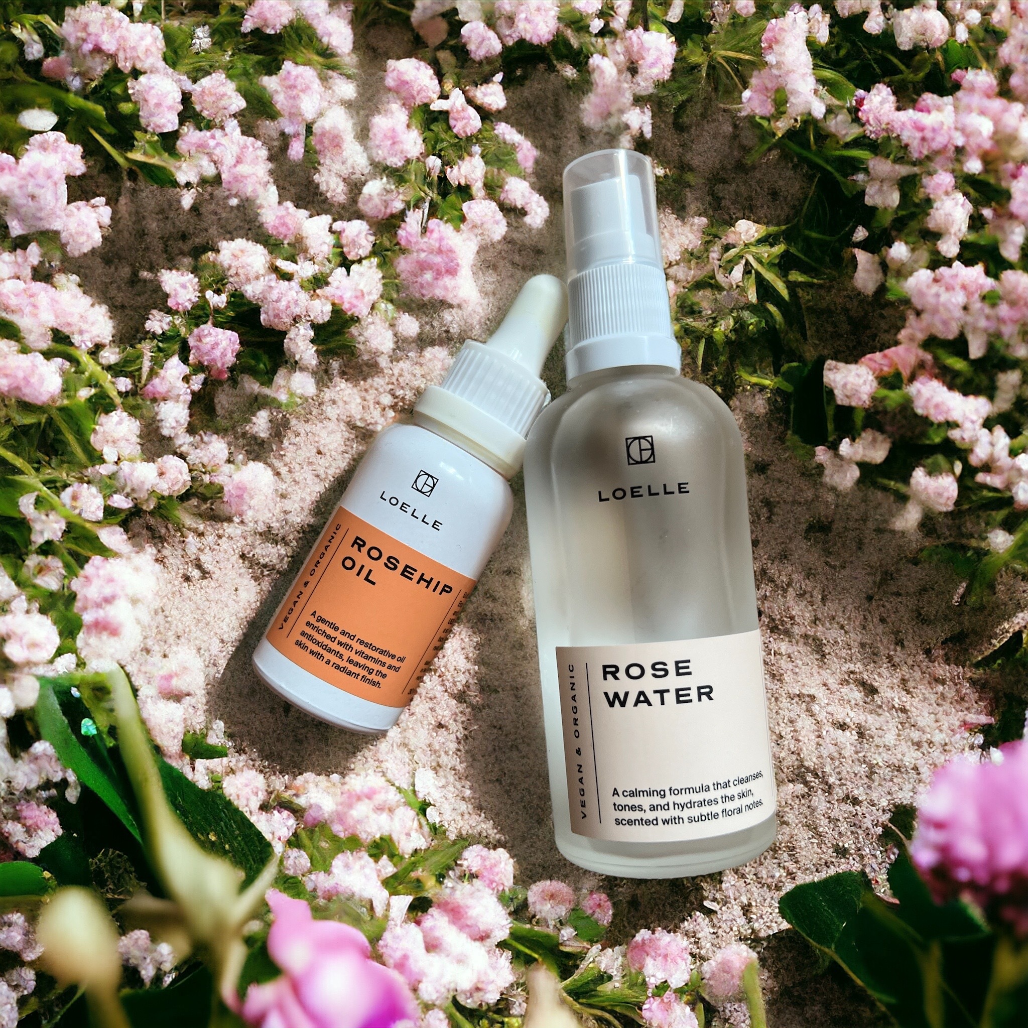 Loelle 有機玫瑰修護套裝