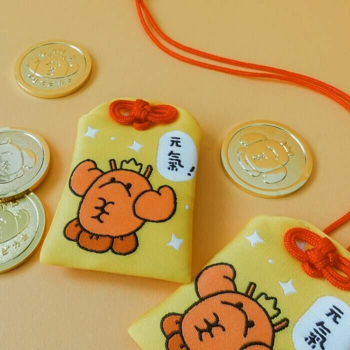 Crazy eyes 瘋狂眼珠｜龍蝦力士｜元氣金幣御守