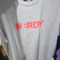 [S] NERDY BLENK BIG LOGO S/S T-SHIRT (24SS),SKY BLUE, PNEU24ST031404 (SN430)
