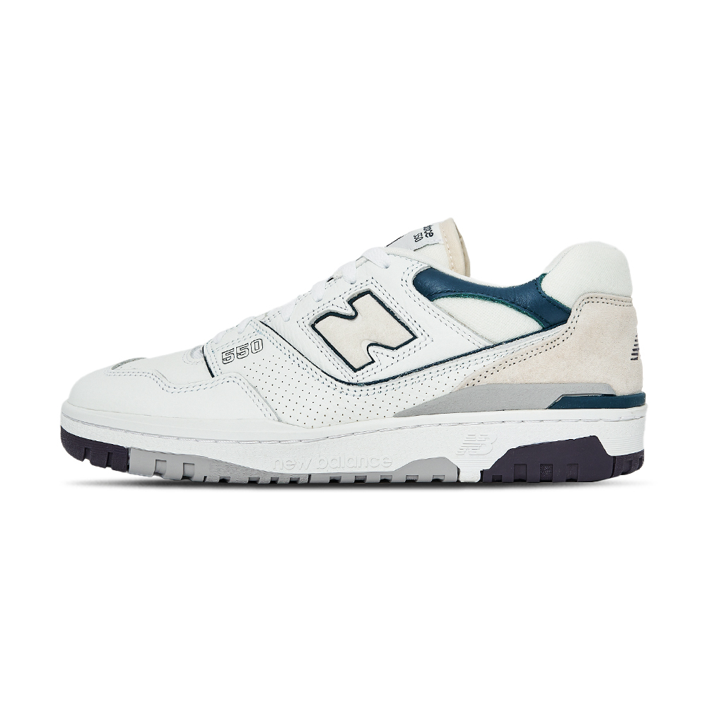 New Balance 550系列 男女 白色 D楦 復古 穿搭 休閒鞋 BB550WCB