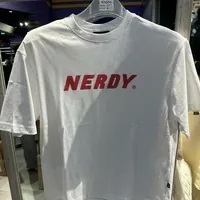 [S] NERDY BIG LOGO S/S T-SHIRT,RED, PNES23KG120704 (SN432)