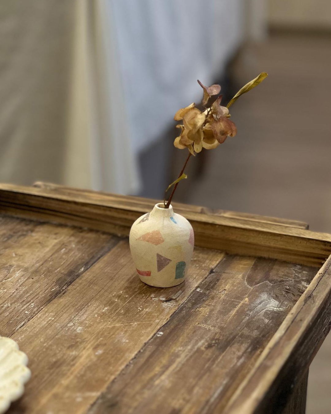 手工陶器 幾何小花器｜陶房CONEL