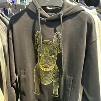 [S] LIFEWORK GOLD BIG RADOK HOODIE,BLACK, LW225HD09091 (SLW450)