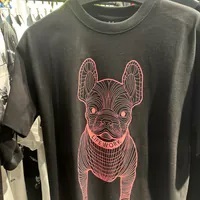 [S] LIFEWORK BIG RADOK PRINT T-SHIRT,MULTI BLACK, LW245TS99043 (SLW451)