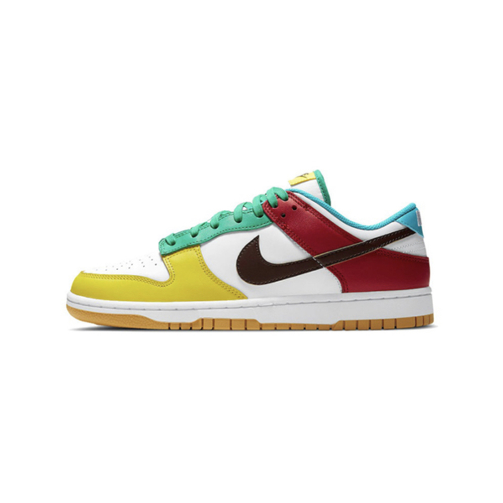 Nike Dunk Low Free 99 White 彩色 鴛鴦 樂高 休閒鞋 DH0952-100