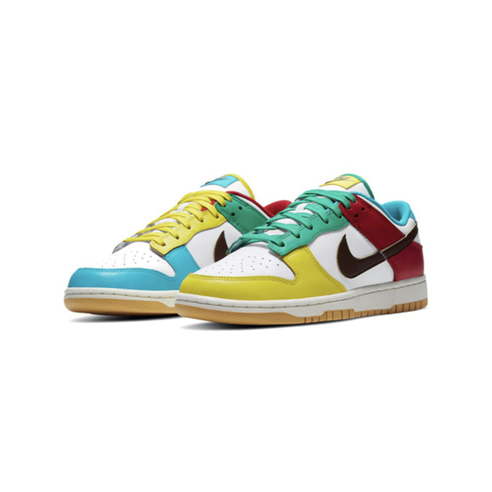 Nike Dunk Low Free 99 White 彩色 鴛鴦 樂高 休閒鞋 DH0952-100
