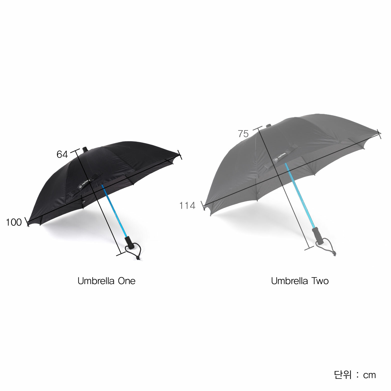 Helinox Umbrella One 戶外輕量傘- 狼棕