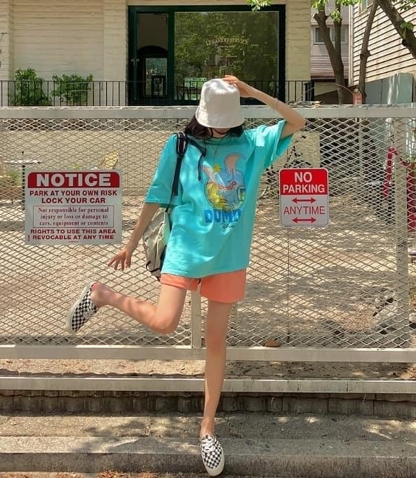 小飛象水洗長版上衣