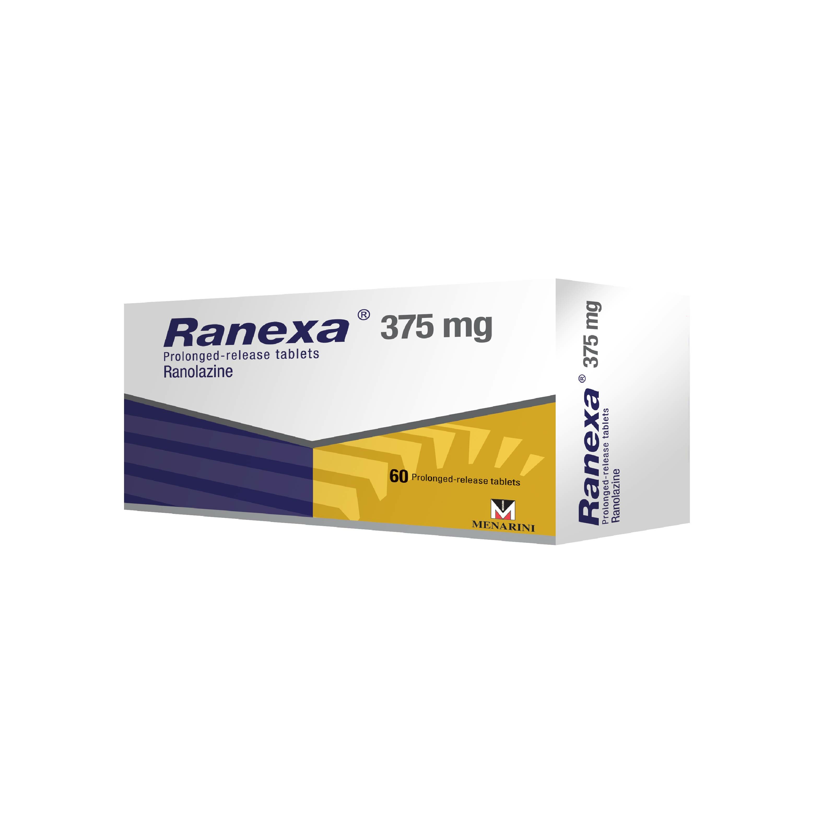 RANEXA PROLONGED-RELEASE TABLETS 375MG/ 500MG/ 750MG