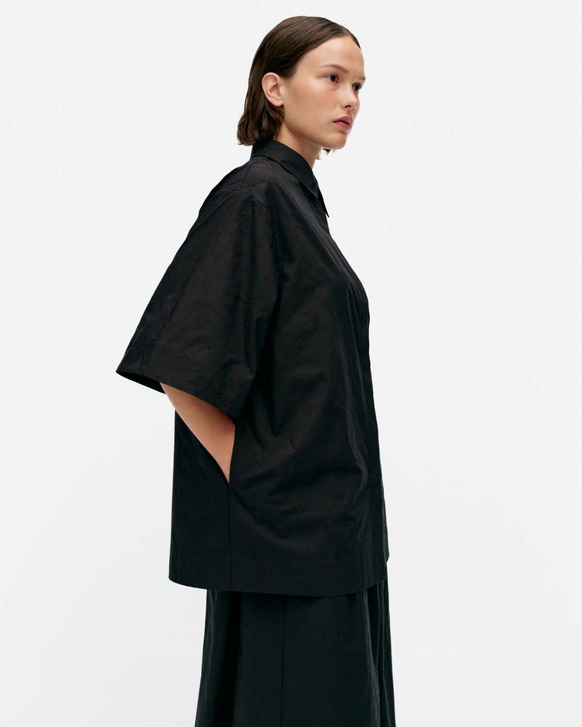 Meara Mini Unikko Cotton Poplin Tunic 80cm