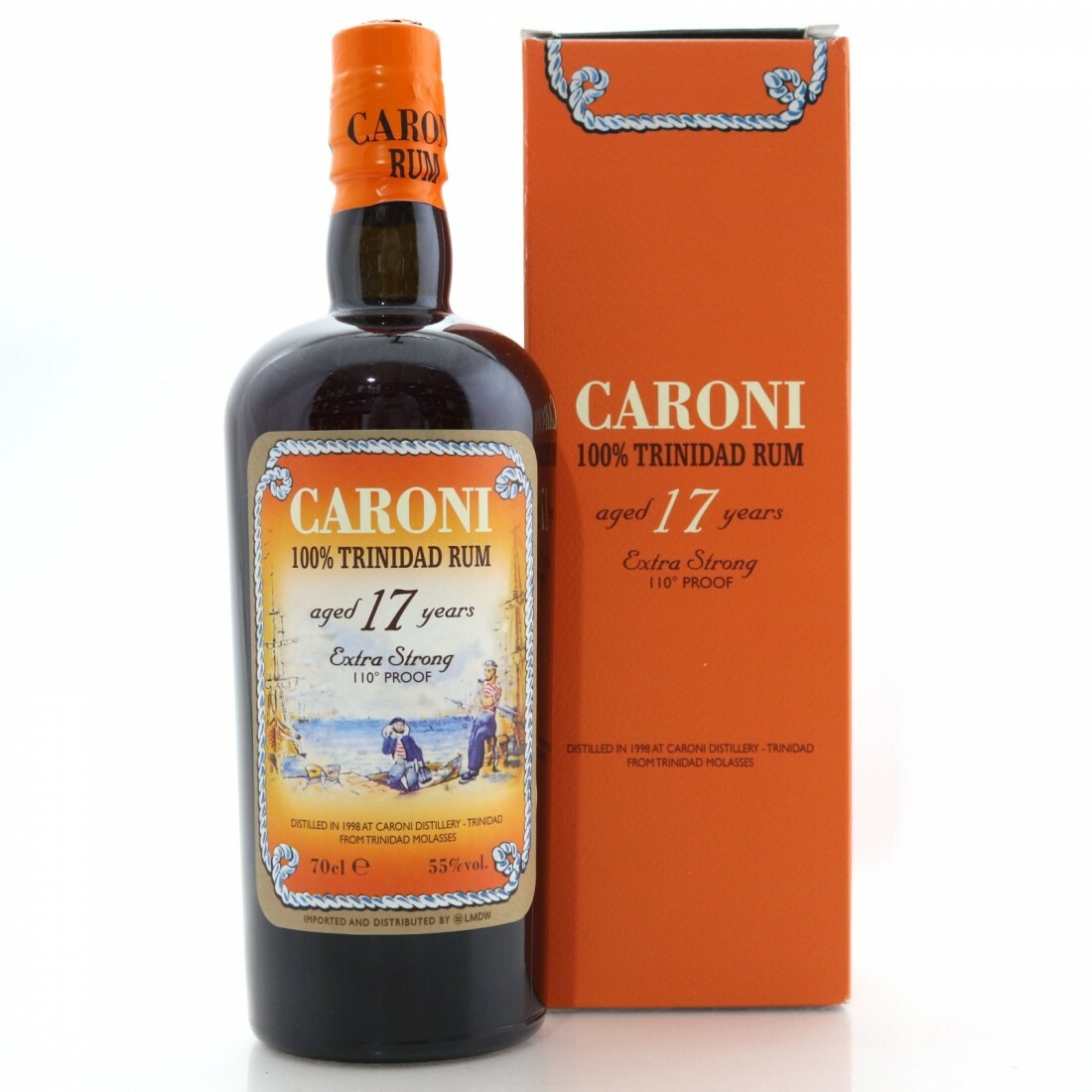 Caroni 1998 Velier 17 Year Old 110 Proof - 70cl/55%