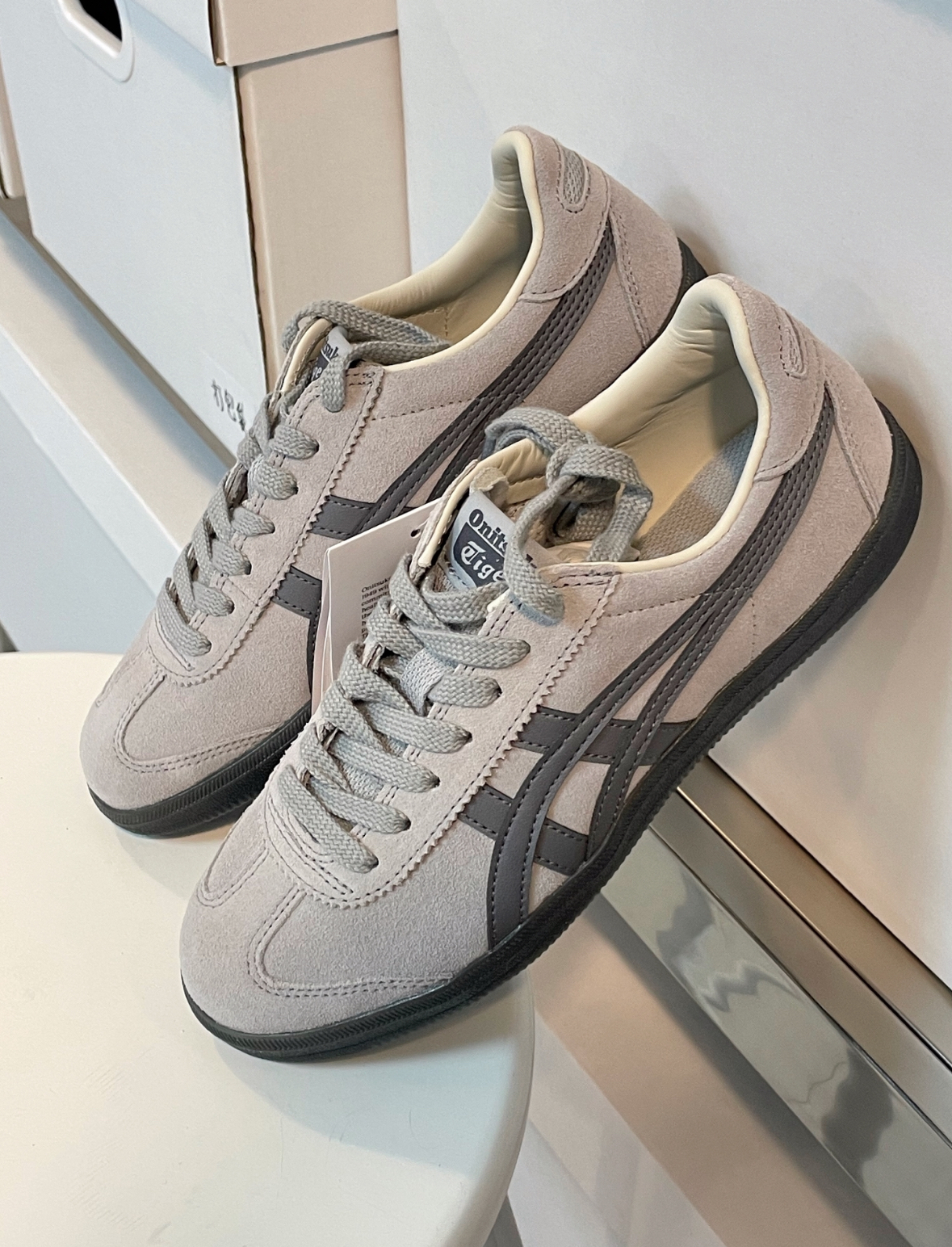 Onitsuka Tiger Tokuten 鬼塚虎 煙燻灰色 灰色 麂皮 復古 德訓鞋 1183C431-020/預購