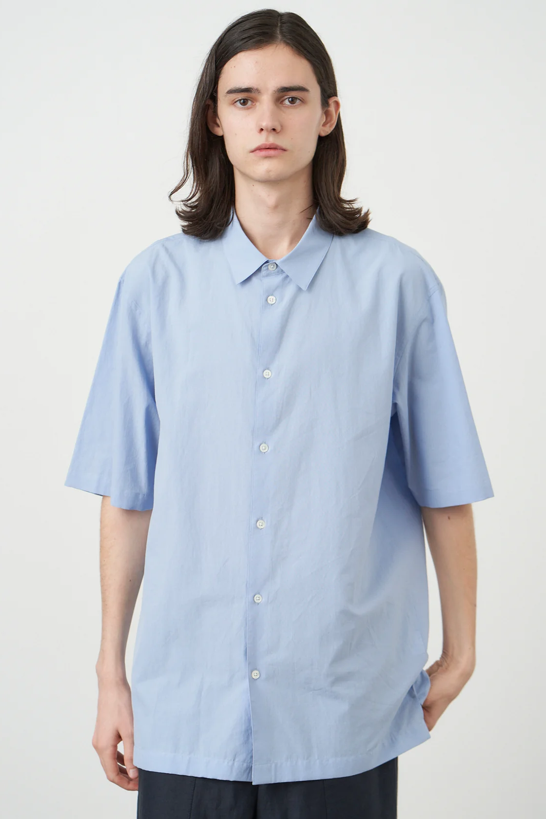 ATON OVERSIZED SHORT SLEEVE SHIRT (3色)