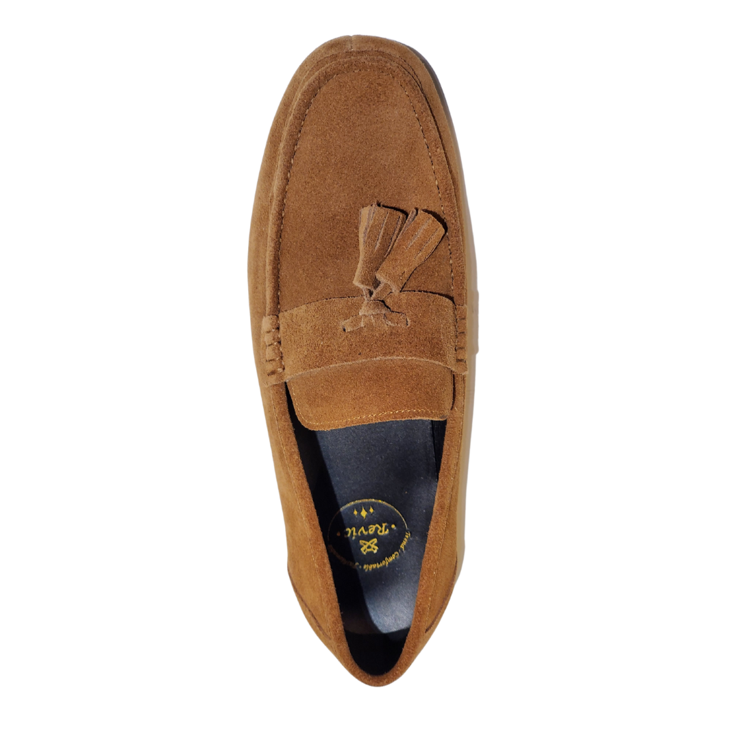 Revic 男裝休閒鞋 | CH-21｜啡色樂褔鞋