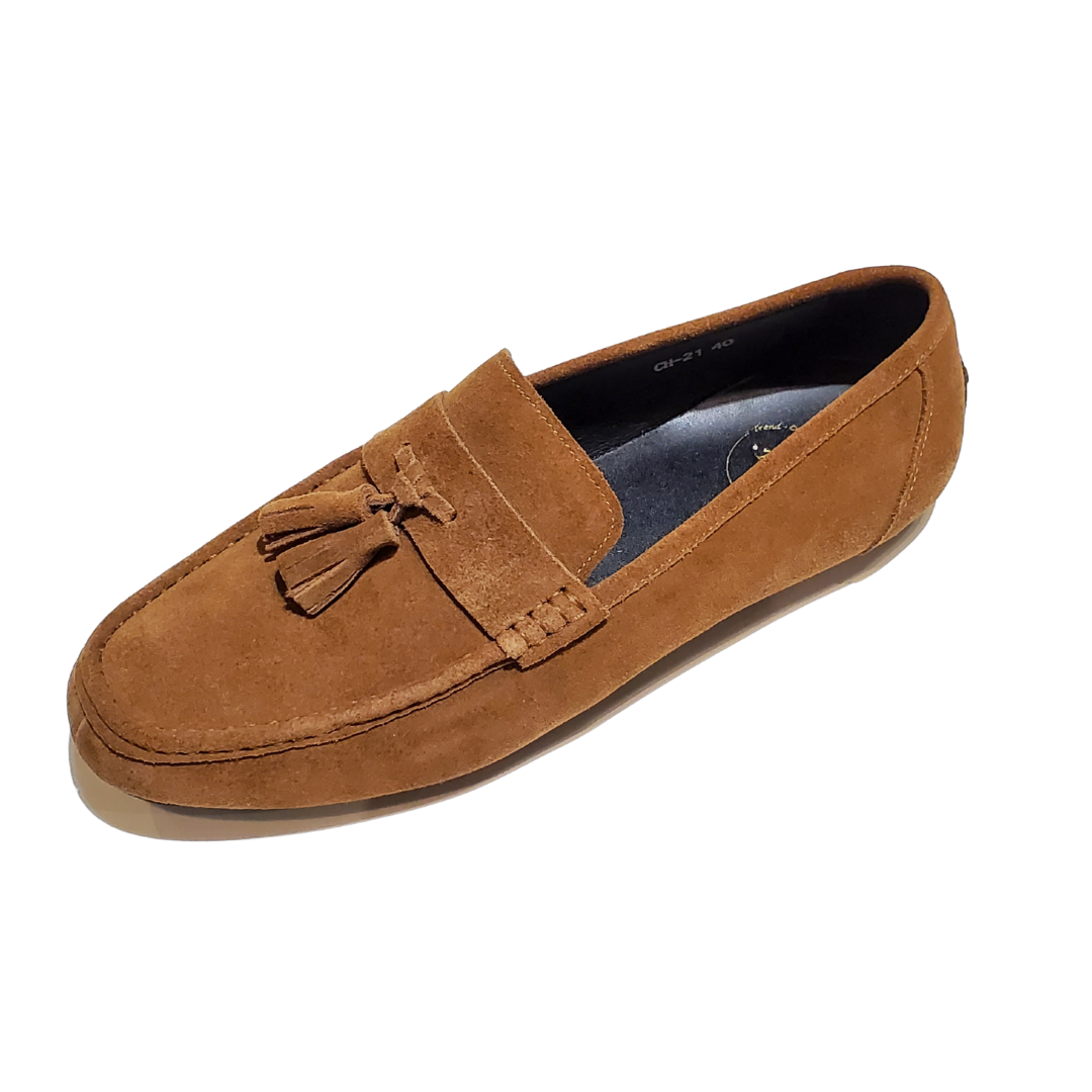 Revic 男裝休閒鞋 | CH-21｜啡色樂褔鞋