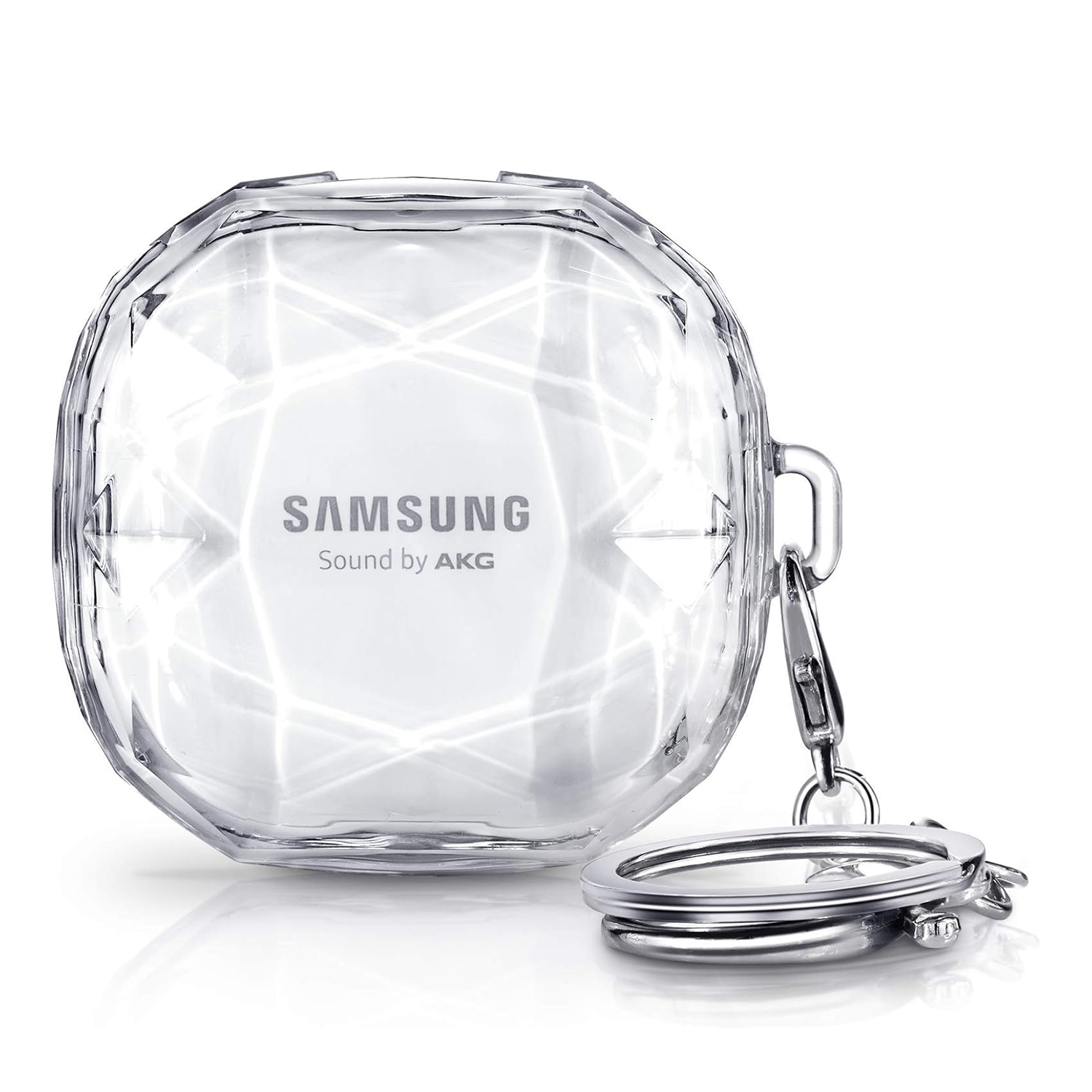 XPRO - Crystal Clear - Galaxy Buds FE / 2 Pro Case 鑽石形防撞透明保護硬套